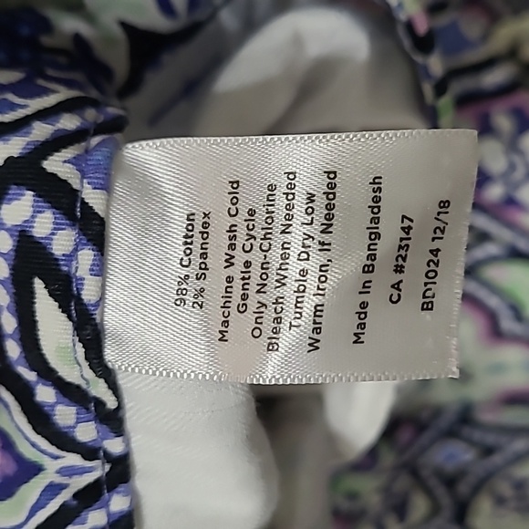 Talbots Colorful Designed Shorts size 20W - Picture 5 of 9